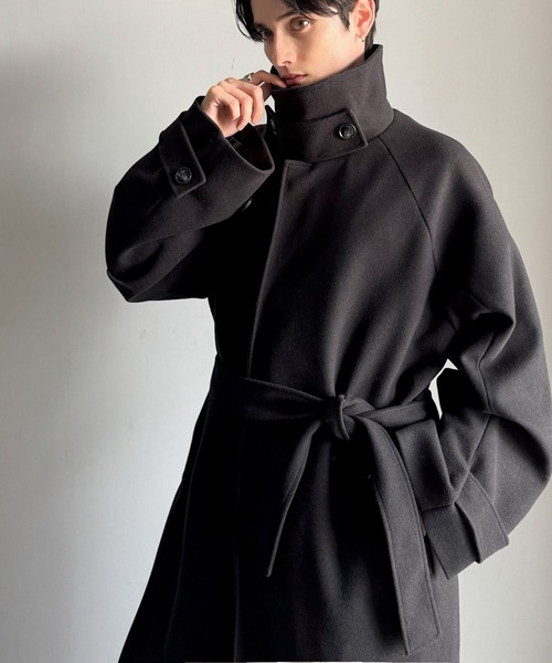 classicalelf（クラシカルエルフ） ステンカラーコート コート 魅せ方