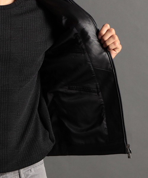 MONSIEUR NICOLE（ムッシュニコル） 革ジャン ライダース シープレザー