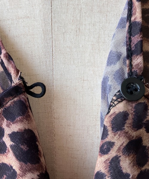 meJane（ミージェーン） キャミソール レオパード柄 ホルターネック