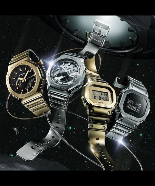 G-SHOCK 腕時計 FINE METALLIC SERIES / GM-2100YM-8AJF メンズ