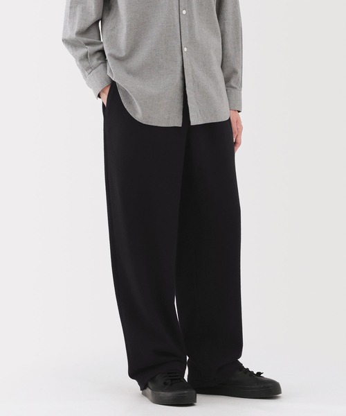 MUJI Labo パンツ 「MUJI Labo」紳士 カシミヤ混イージーパンツ メンズ