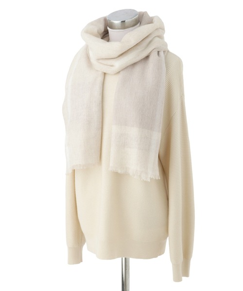 FURLA（フルラ） マフラー ストール カシミヤ100% 薄手 大判 マフラー