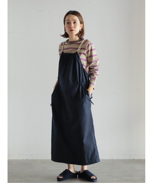 FIL DE FER（フィルデフェール） ジャンパースカート ナイロン混
