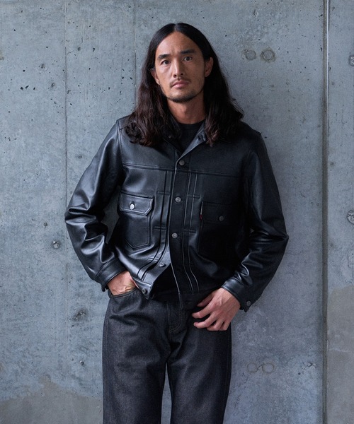 Levi's（リーバイス） デニムジャケット gジャン PREMIUM BLACK TYPEII