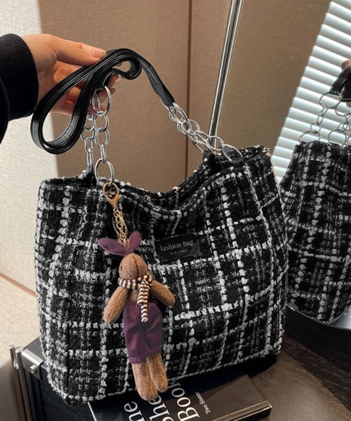 miniministore（ミニミニストア） トートバッグ チェック柄トート