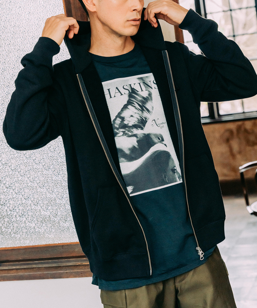 LOOPWHEELER（ループウィラー） パーカー × LOWERCASE for EDIFICE