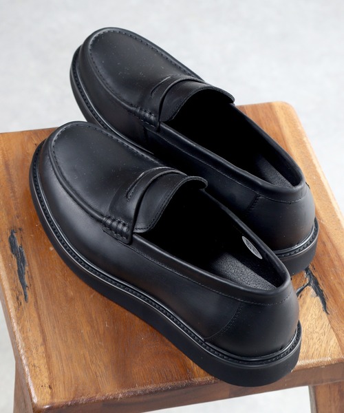 DEDESKEN（デデスケン） ローファー 本革EVAソール 軽量レザー