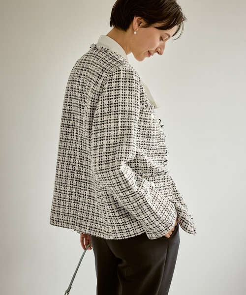 ROPE' PICNIC（ロペ ピクニック） ジャケット ノーカラージャケット