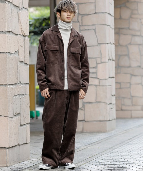 ADMIX/ATELIER SAB MEN セットアップ 太畝 コーデュロイ CPOジャケット