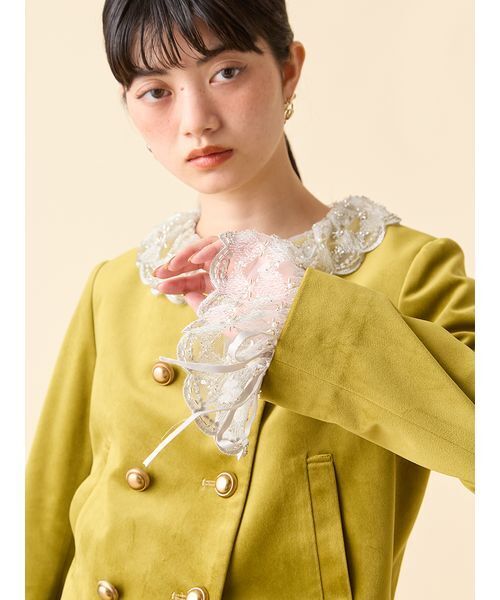 LILY BROWN（リリーブラウン） ジャケット ノーカラージャケット 「L.B