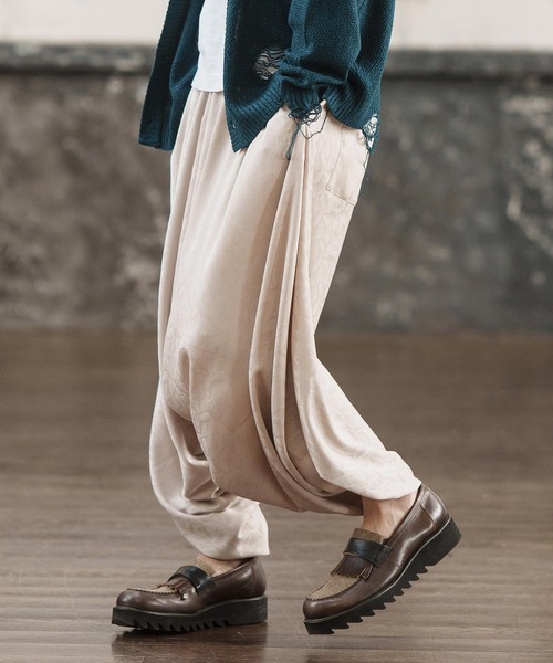 CAMBIO（カンビオ） パンツ mp11993- HAKAMA Like Pants 袴パンツ