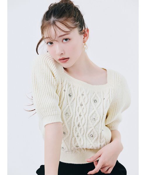 LILY BROWN（リリーブラウン） ニット セーター 「L.B CANDY STOCK