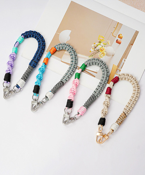 DEVICE（デバイス） パラコード編み アウトドア スマホストラップ