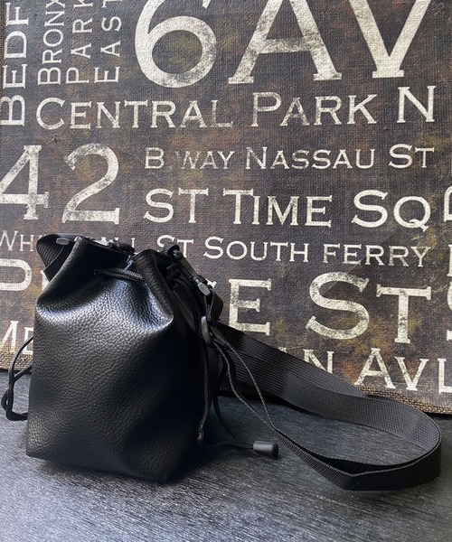 Port（ポート） ショルダーバッグ ヴィンテージタイプ PUレザー 巾着