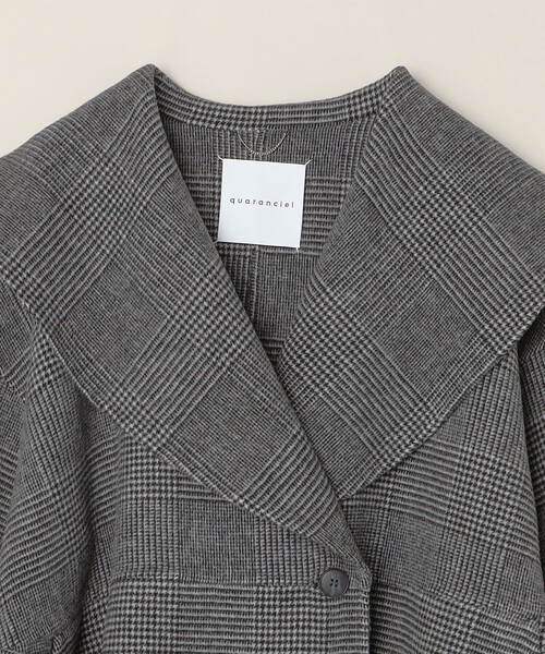 quaranciel コート アウター quaranciel: リバー ケープ コート