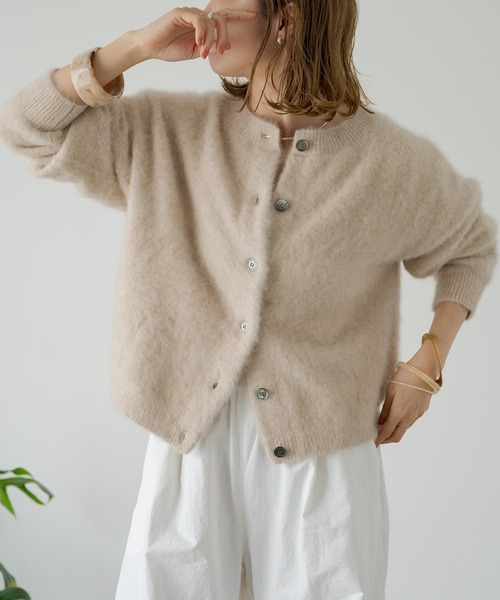 Omekashi（オメカシ） ニット セーター ファーカシミヤ2WAY