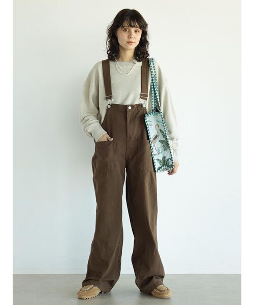FIKA.（フィーカ） サロペット オーバーオール High waist overalls