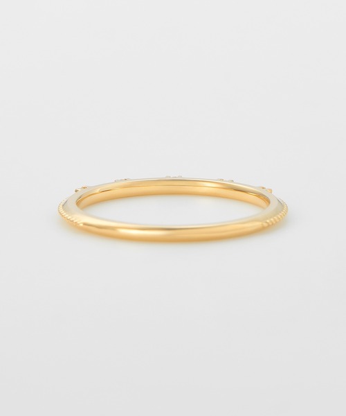 agete（アガット） 指輪 リング K18ピンキーリング レディース