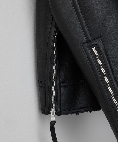 WYM LIDNM ブルゾン アウター B-6 FAUX MOUTON BLOUSON メンズ