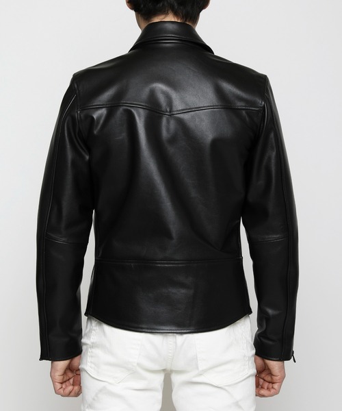 VANQUISH（ヴァンキッシュ） 革ジャン ライダース カウレザー ダブル