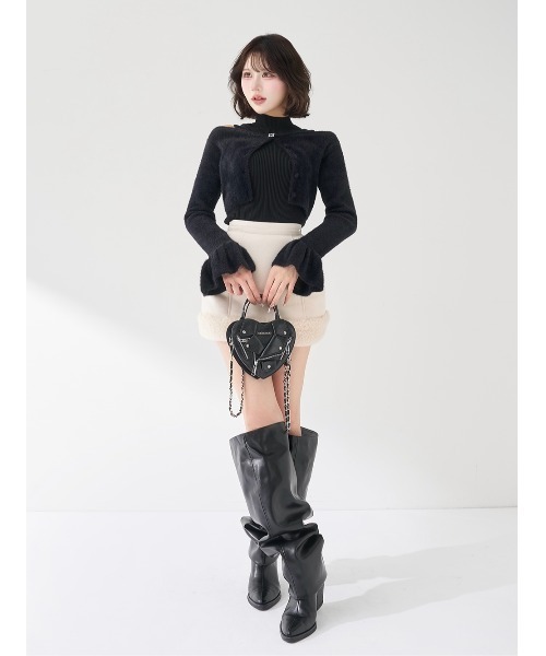 Darich（ダーリッチ） ニット セーター アンサンブルシャギーニット