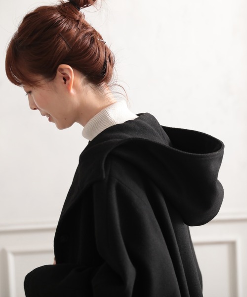 soulberry（ソウルベリー） ポンチョ ふわっとかぶるだけの黒い