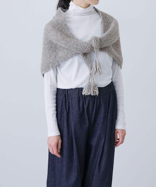 かぐれ ストール マフラー ペルータッセルストール レディース