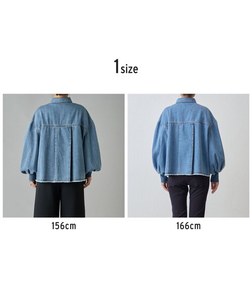 BEARDSLEY（ビアズリー） デニムジャケット gジャン 袖リブGジャン