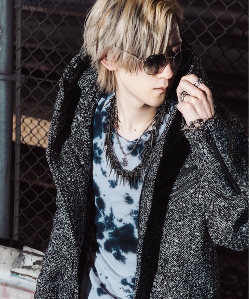 FUGA ブルゾン アウター 「FUGA/フーガ」変形襟メルトンライダース