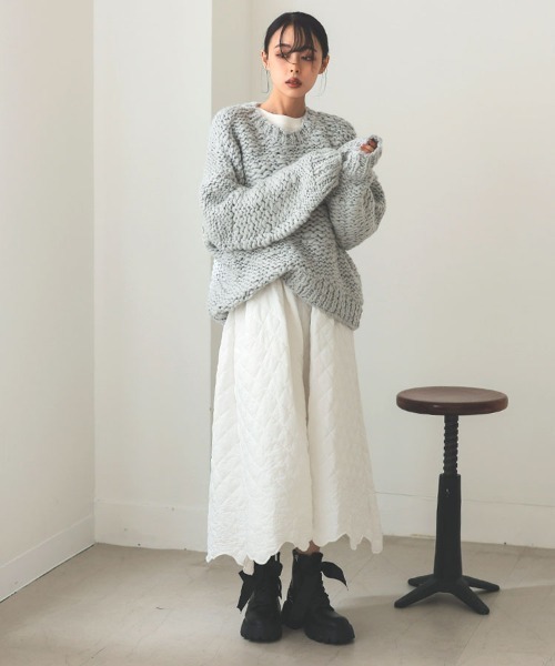 DONOBAN（ドノバン） ワンピース フラワーキルティングワンピース