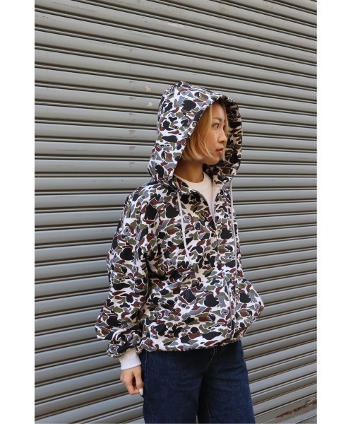 KEBOZ（ケボズ） パーカー CAMO BB SMALL WAPPEN SWEAT FULL ZIP