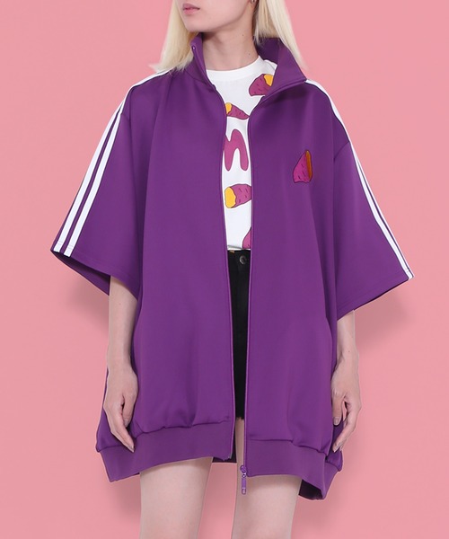 PUNYUS（プニュズ） ジャージ 半袖フードジャージトップ レディース