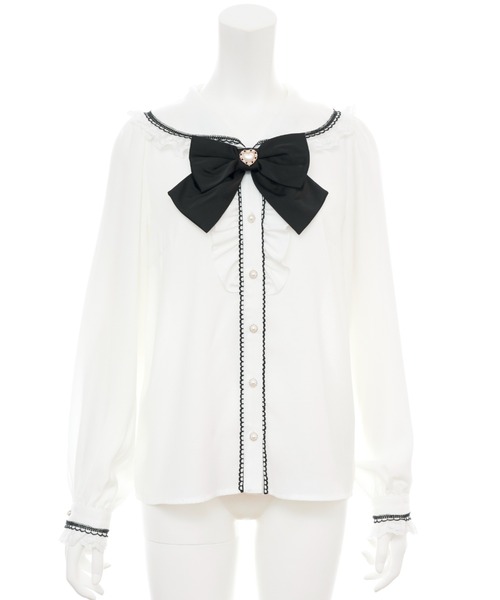 Secret Honey（シークレットハニー） ブラウス シャツ レースアップ