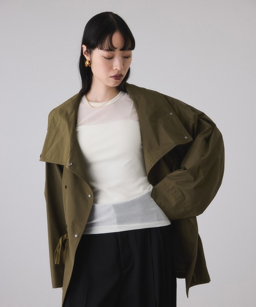 ADAM ET ROPE'（アダムエロペ） ブルゾン アウター スタンドカラー