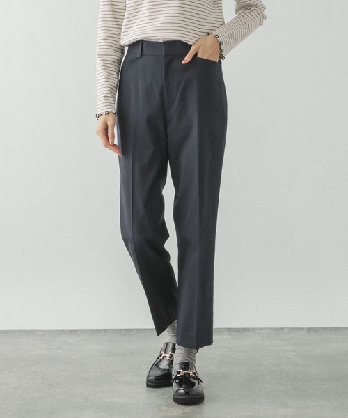 GLOBAL WORK（グローバルワーク） パンツ スゴラクストレッチスリム