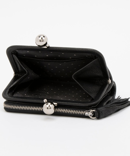 perche（ペルケ） 財布 perche / マルチスタッズがま口二つ折り