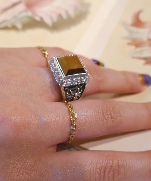 e.m.（イーエム） 指輪 リング カレッジリング NO.2 レディース メンズ