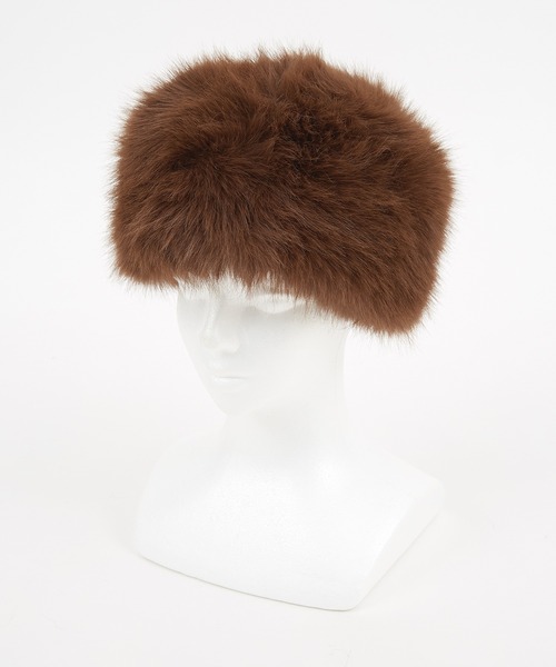 帽子 ハット an meets zakka ファーロシアンハット レディース メンズ