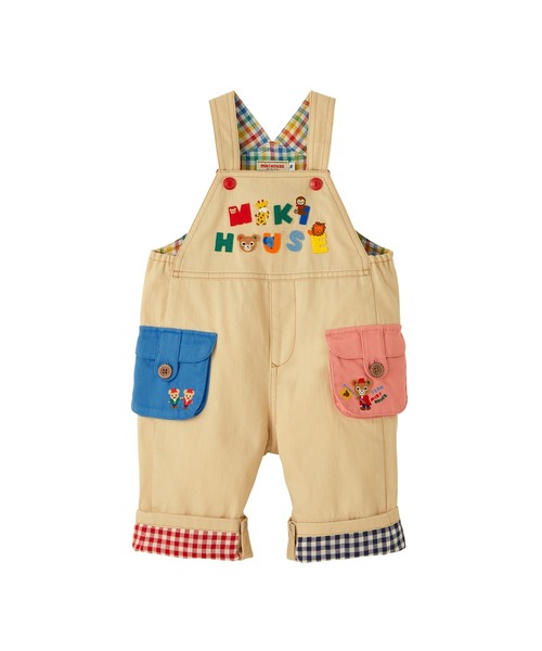 MIKI HOUSE（ミキハウス） サロペット オーバーオール ポケット付き