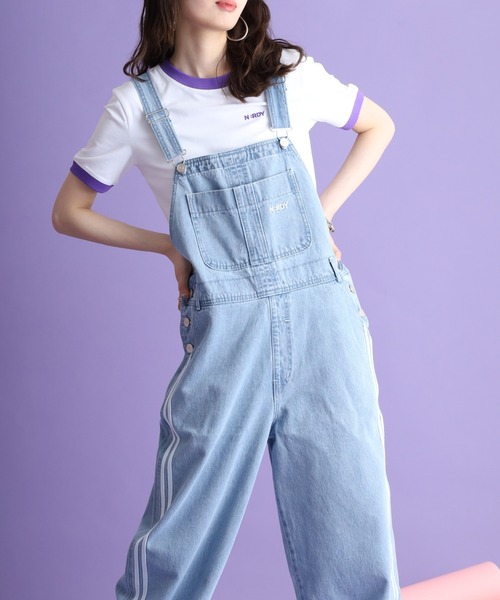 NERDY オーバーオール サロペット NYデニムオーバーオール メンズ