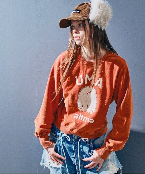 RNA（アールエヌエー） トレーナー スウェット M2538 ちび裏毛プル