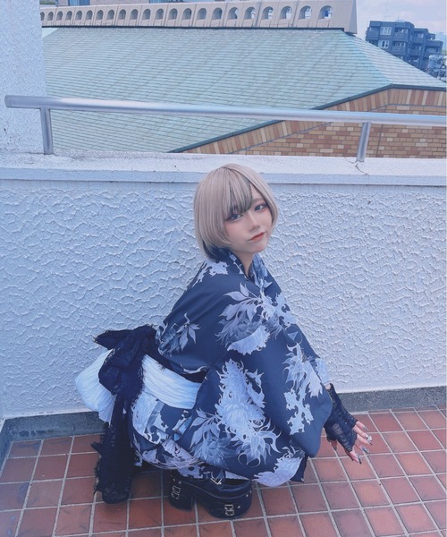 REFLEM（レフレム） 浴衣 「REFLEM/レフレム」総柄浴衣SET レディース