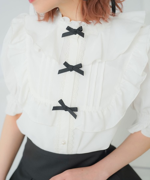 DearMyLoveRose（ディアマイラブローズ） ブラウス シャツ トリプル