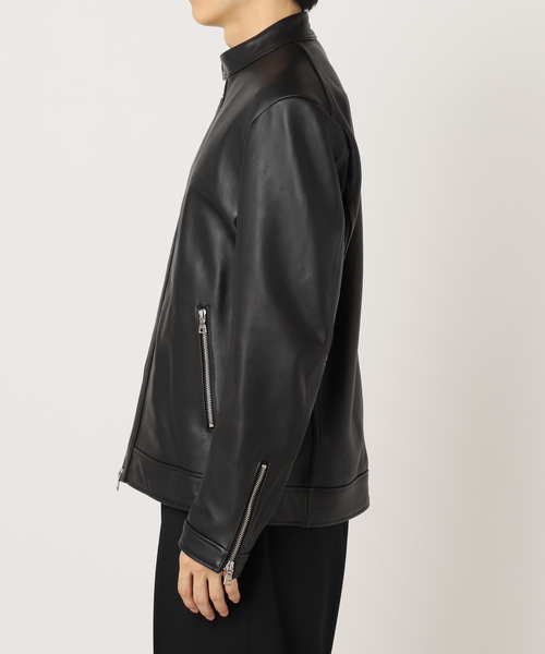 EDIFICE（エディフィス） 革ジャン ライダース ナッパレザー シングル