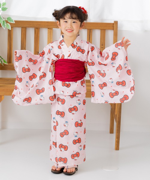 sanrio（サンリオ） 浴衣 「サンリオ」ハローキティ/2way セパレート