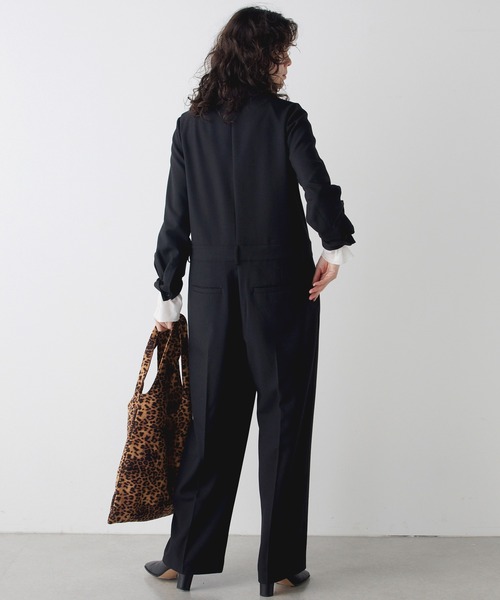 THE PAUSE オールインワン 「THE PAUSE」テーラーカラージャンプスーツ