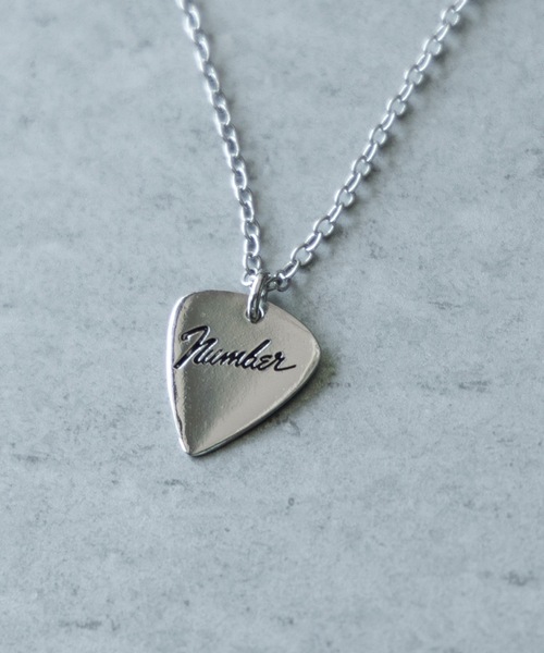 NUMBER (N)INE（ナンバーナイン） ネックレス Number LOGO PICK CHARM