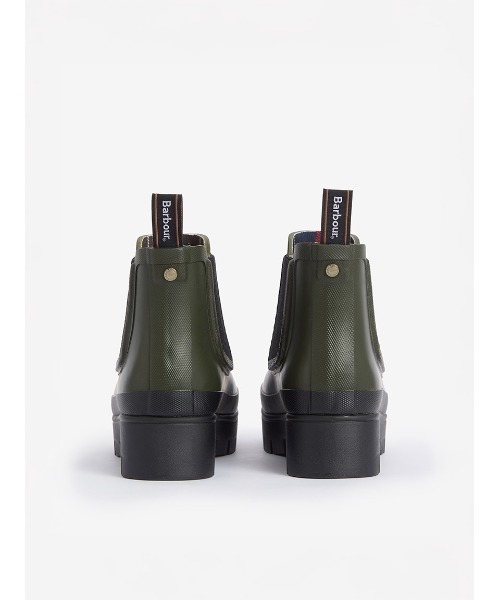 Barbour（バブアー） 長靴 レインブーツ Halton サイドゴア レイン