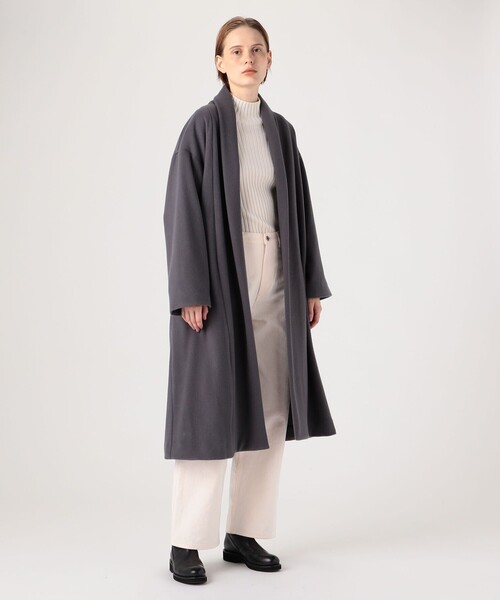 ATON（エイトン） コート アウター 「別注」ATON GOWN HEAVY ROYAL