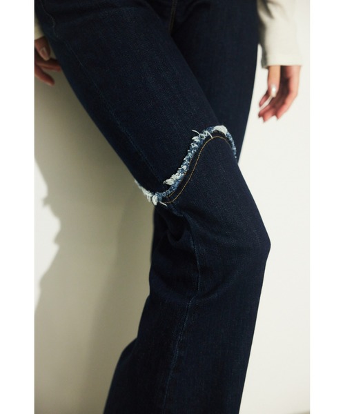 LAGUA GEM（ラグアジェム） ジーンズ デニム デニムパンツ FRONT LACE